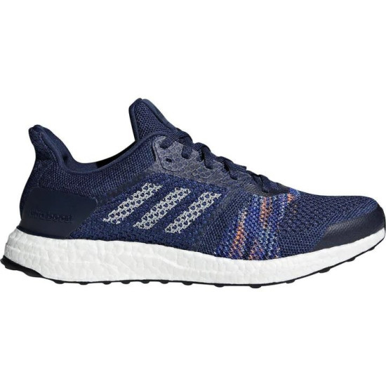 Sepatu Lari Adidas Ultra Boost ST Noble Indigo White Collegiate CQ2146-6