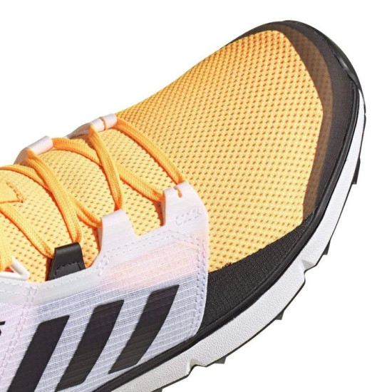 Sepatu Lari Adidas Terrex Agravic Speed LD Trail Solar Gold Core