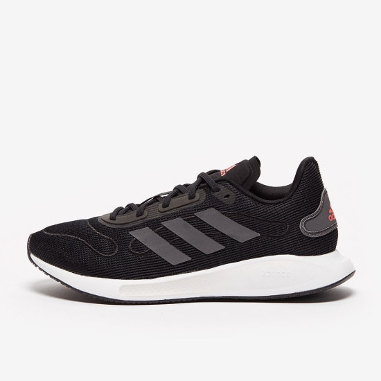 Sepatu Lari Womens Adidas Galaxar Run Core Black Grey Five Signal Pink FV4733