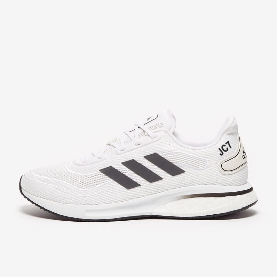 Sepatu Lari Adidas Supernova Ftwr White Grey Five Core Black FV6026