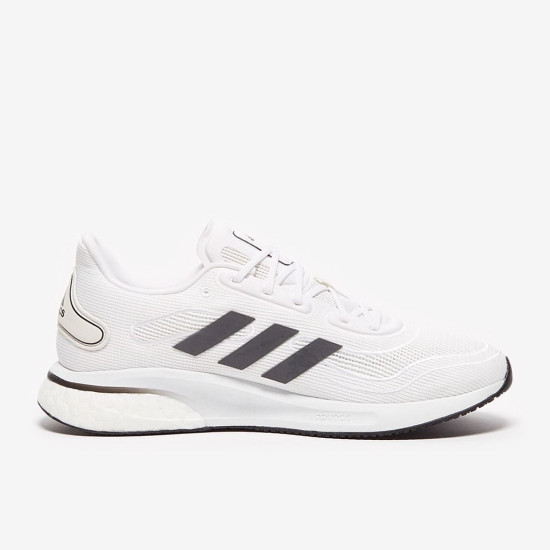 Sepatu Lari Adidas Supernova Ftwr White Grey Five Core Black FV6026