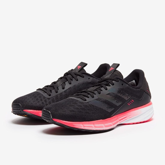 Sepatu Lari Womens Adidas SL20 Core Black Core Black Signal Pink FV7339