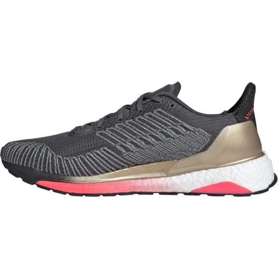 Sepatu Lari Adidas Solar Boost ST 19 Grey Five Signal Pink Copper Met FW7811-7.5