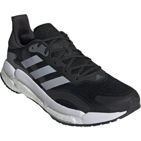 Sepatu Lari Adidas Solar Boost 3 Core Black Halo Silver Grey Six FW9137-7