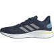 Sepatu Lari Adidas Supernova Crew Navy Silver Metallic Hazy Blue FX6817-9.5