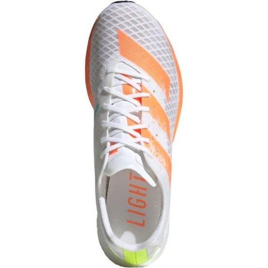 Sepatu Lari Adidas Adizero Pro Cloud White Screaming Orange Solar Yellow FY0098-5