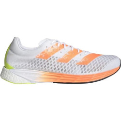 Sepatu Lari Adidas Adizero Pro Cloud White Screaming Orange Solar Yellow FY0098-5