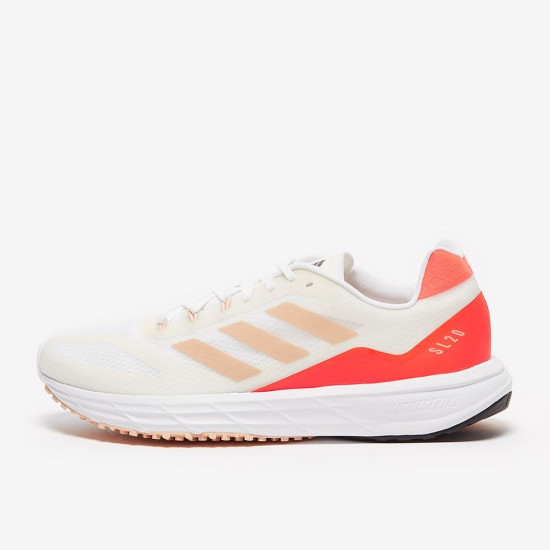 Sepatu Lari Womens Adidas SL20 2 Ftwr White Halo Blush Solar Red FY4102