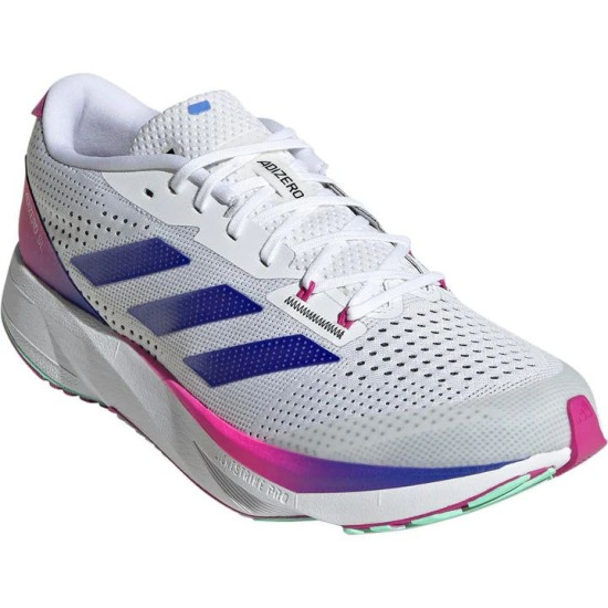 Sepatu Lari Adidas Adizero SL Cloud White Lucid Blue Lucid Fuchsia GV9095-7