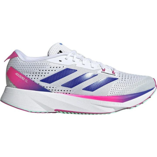 Sepatu Lari Adidas Adizero SL Cloud White Lucid Blue Lucid Fuchsia GV9095-7