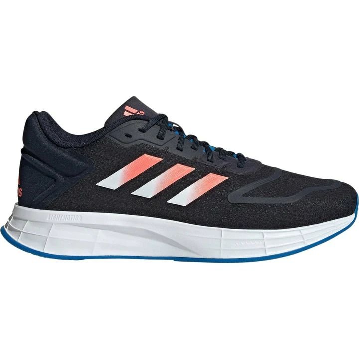 Sepatu Lari Adidas Duramo 10 Legend Ink Turbo Blue Rush GW8347 7