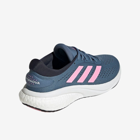 Sepatu Lari Womens Adidas Supernova 2 Altered Blue Beam Pink Legend Ink GW9094