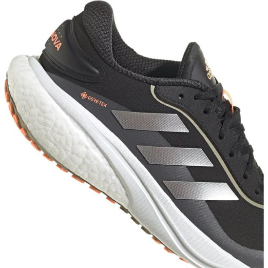 Sepatu Lari Adidas Supernova GTX Core Black White GW9109-7