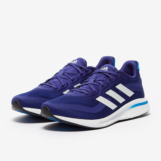 Sepatu Lari Adidas Supernova Legacy Indigo Ftwr White Blue Rush GX2962