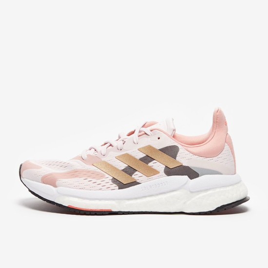 Sepatu Lari Womens Adidas Solar Boost 4 Almost Pink Copper Met Turbo GX3042