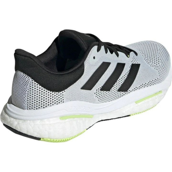 Sepatu Lari Adidas Solar Glide 5 Cloud White Core Black Pulse Lime GX5472-7