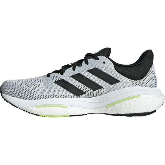 Sepatu Lari Adidas Solar Glide 5 Cloud White Core Black Pulse Lime GX5472-7