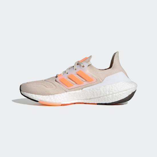 Sepatu Lari Womens Adidas Ultraboost 22 Alumina Beam Orange Core Black GX6666