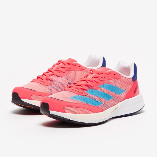 Sepatu Lari Womens Adidas Adizero Adios 6 Turbo Sky Rush Legacy Indigo GY0909