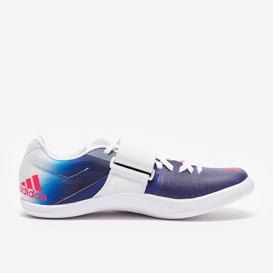 Sepatu Lari Adidas Adizero Discus Hammer Legacy Indigo Turbo Blue Rush GY0915