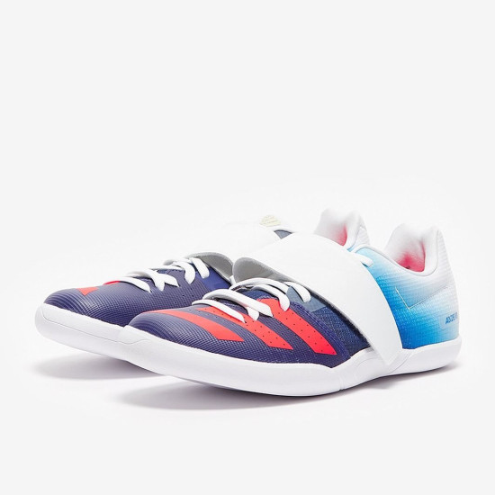 Sepatu Lari Adidas Adizero Discus Hammer Legacy Indigo Turbo Blue Rush GY0915