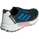 Sepatu Lari Adidas Terrex Agravic Flow 2 Trail Core Black Blue Rush Turbo GZ8888-7.5