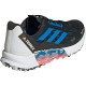 Sepatu Lari Adidas Terrex Agravic Flow 2.0 GTX Trail Core Black Blue Rush Turbo H03184-7