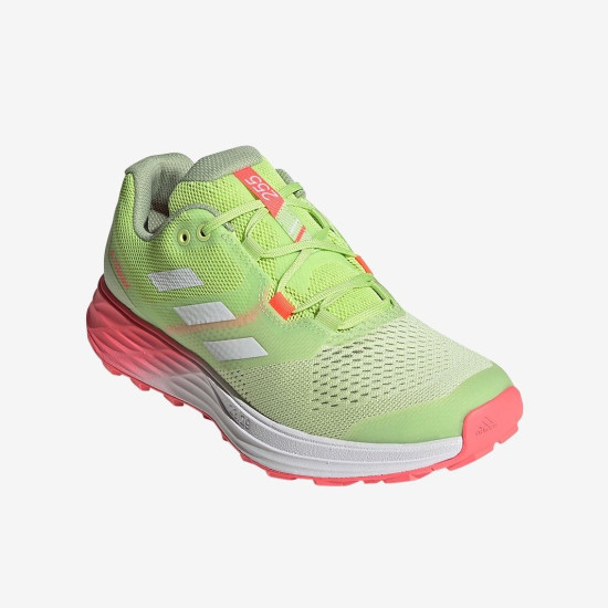 Sepatu Lari Womens Adidas Terrex Two Flow Almost Lime Crystal White Turbo H03388