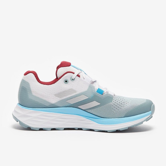 Sepatu Lari Womens Adidas Terrex Two Flow Magic Grey Ftwr White Sky Rush H03389