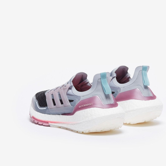 Sepatu Lari Womens Adidas Ultraboost 21 C.RDY Halo Silver Ice Purple Rose Tone S23908