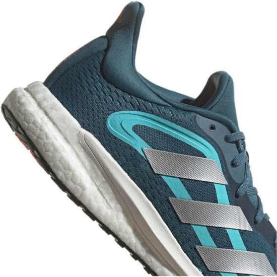 Sepatu Lari Adidas Solar Glide 4 Boost Orbit Indigo Silver Metallic Pulse Aqua S42557-7