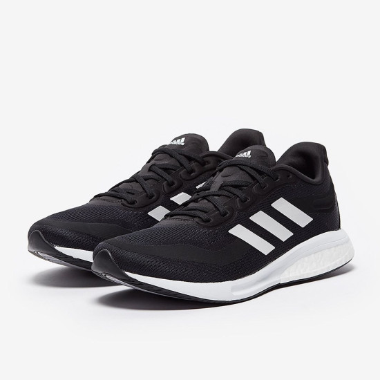 Sepatu Lari Adidas Supernova Core Black Ftwr White Halo Silver S42722