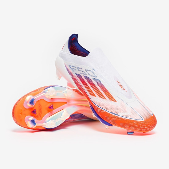 Sepatu Bola Adidas F50 FG White Solar Red Lucid Blue IF1276