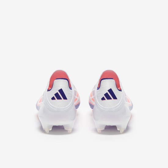 Sepatu Bola Adidas F50 Elite Laceless FG White Red Blue IF8819