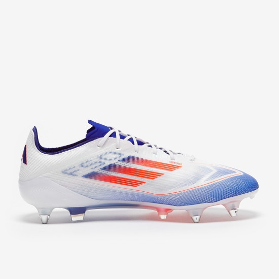 Sepatu Bola adidas F50 Elite SG Ftwr White Solar Red Lucid Blue IF1299