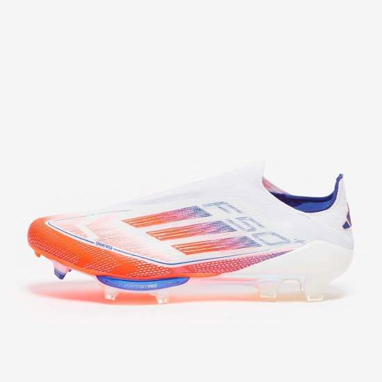 Sepatu Bola Adidas F50 FG White Solar Red Lucid Blue IF1276