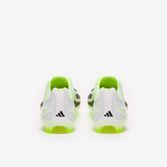 Sepatu Bola Adidas X Crazyfast+ FG White Core Black Lucid Lemon GY7377