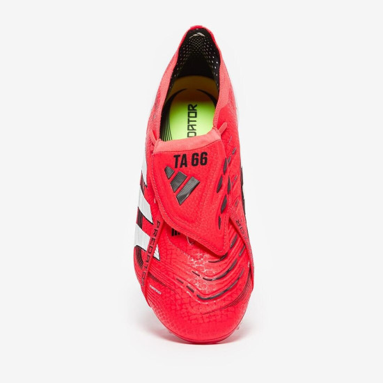 Sepatu Bola Adidas Predator Elite Tongue FG Lucid Red White Black ID8966