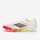 Sepatu Bola Adidas F50 Elite Laceless FG White Black Solar Yellow IE1214