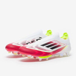 Sepatu Bola Adidas F50 FG White Black Solar Yellow IE1251