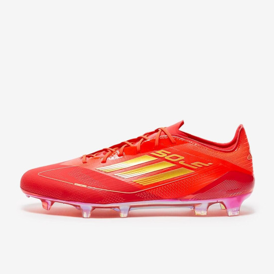 Sepatu Bola Adidas F50 Elite FG Solar Red Gold Met Bright Red IG9114