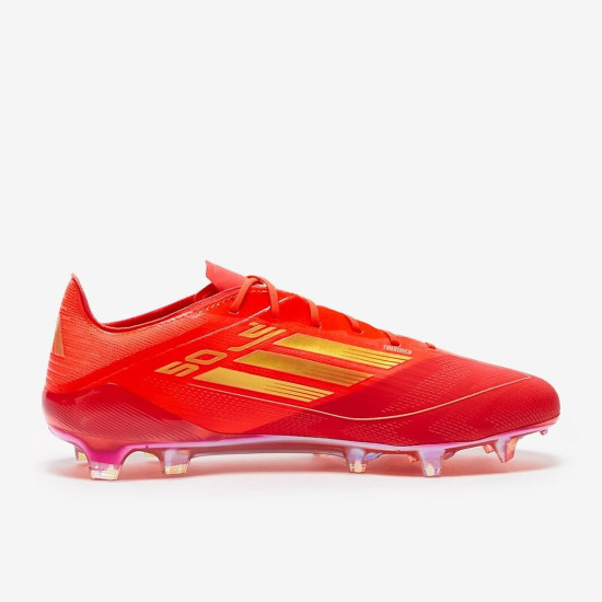 Sepatu Bola Adidas F50 Elite FG Solar Red Gold Met Bright Red IG9114