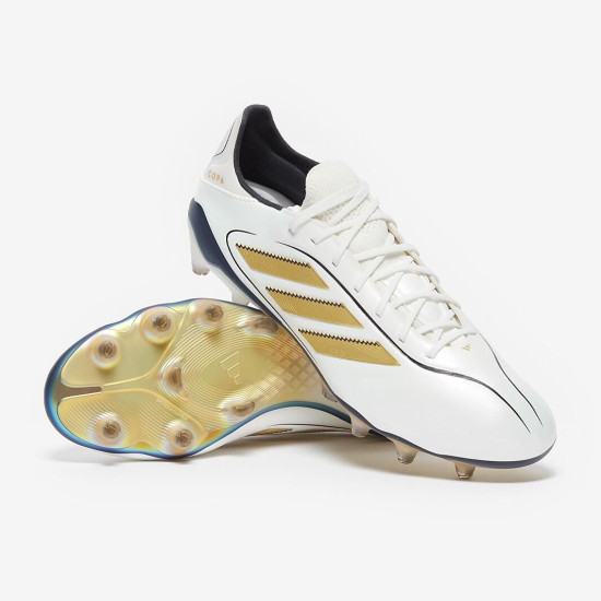 Sepatu Bola Adidas Copa Pure 3 Elite FG Teaser White Gold Black IH0943