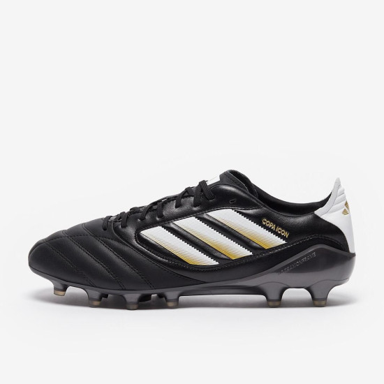 Sepatu Bola Adidas Copa Icon II FG AG Core Black Ftwr White Gold Met JI2439