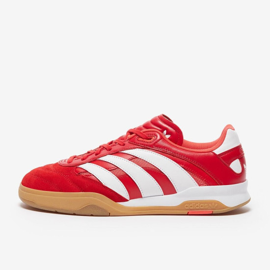 Sepatu Futsal Adidas Predator Mundial Scarlet White Gum 4 IG3990