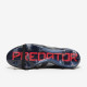 Sepatu Bola Adidas Predator Elite Tongue FG Black Grey Four Lucid Red ID8964