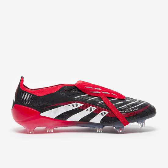 Adidas Predator Elite Tongue x Moments FG Black White Vivid Red JH9258