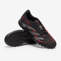 Sepatu Futsal Adidas Predator Pro TF Black Grey Four Lucid Red JI2057