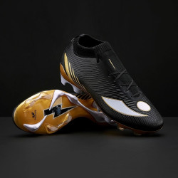 Sepatu Bola Concave Volt+ Knif FG Black Gold VOVTFGBLKGOL186