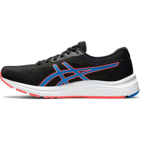 Sepatu Lari Asics Gel Pulse 12 Black Directoire Blue 1011A844 004-7.5